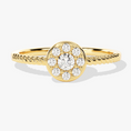 Load image into Gallery viewer, Promise in Bloom Round Moissanite Promise Ring