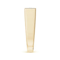Rectangular Flush-Set Moissanite Men’s Signet Ring