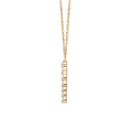 Round Cut Open Heart Moissanite Pendant Necklace
