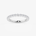 Load image into Gallery viewer, Round Cut Moissanite Three Quarter Eternity Wedding Band-2.0 mm