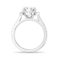 Load image into Gallery viewer, Round_Cut_Split-Shank_Moissanite_Halo_Sterling_Engagement_Ring_3