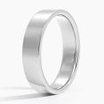 5 mm Rounded Interior Flat Men’s Wedding Band