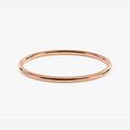 Load image into Gallery viewer, Solid Gold Skinny Wedding Band - 1.0 mm Width