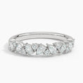 Load image into Gallery viewer, Teardrop Harmony Moissanite Wedding Band-2.0 mm