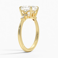 Load image into Gallery viewer, The Radiant Asscher Cut Moissanite Engagement Ring