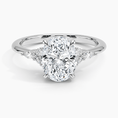 Load image into Gallery viewer, The_Radiant_Oval_Cut_Moissanite_Engagement_Ring