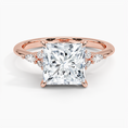 Load image into Gallery viewer, The Radiant Princess Cut Moissanite Engagement Ring