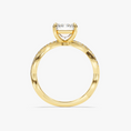 Load image into Gallery viewer, Twist_Emerald_Cut_Moissanite_Engagement_Ring_5