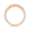 V-Shaped Contour Comfort Fit Wedding Band-2.0 mm
