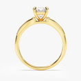 Load image into Gallery viewer, Vintage-Inspired Round Moissanite Engagement Ring