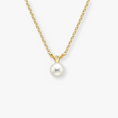 Load image into Gallery viewer, 8mm Cultured Freshwater Whisper of Pearl Pendant Necklace