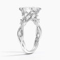 Load image into Gallery viewer, Whispering Vines Marquise Cut Moissanite Engagement Ring