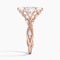 Load image into Gallery viewer, Whispering Vines Marquise Cut Moissanite Engagement Ring