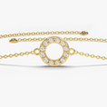 Load image into Gallery viewer, Minimalist Round Moissanite Bracelet