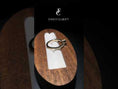 Emerald-Cut Lab Sapphire and Moissanite Accent Promise Ring
