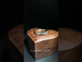 Twisted Double Pavé Moissanite Wedding Band