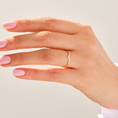 Load image into Gallery viewer, V-Shaped Lab Grown Diamond Wedding Band

