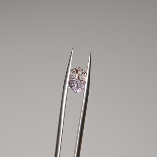 Fancy Cut Lab Elongated Hexagon Cut Ametrine Gemstone