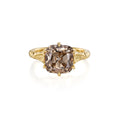 Custom Ring-Old Mine Cushion Cut Moissanite Engagement Ring-2.5CT