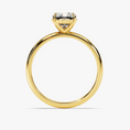Load image into Gallery viewer, 4-Prong Cushion Cut Moissanite Engagement Ring-5
