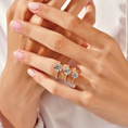Load image into Gallery viewer, 4-Prong_Solitaire_Round_Shaped_Moissanite_Engagement_Ring-2
