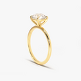 Load image into Gallery viewer, 4-Prong_Solitaire_Round_Shaped_Moissanite_Engagement_Ring-5
