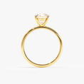 Load image into Gallery viewer, 4-Prong_Solitaire_Round_Shaped_Moissanite_Engagement_Ring-6
