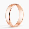 5 mm Comfort Fit Domed Men’s Wedding Band