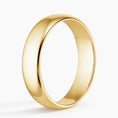 5 mm Comfort Fit Domed Men’s Wedding Band