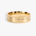 Load image into Gallery viewer, 6mm Matte Brushed Milgrain Men's Wedding Band
