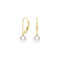 Load image into Gallery viewer, 8mm Freshwater Cultured Pearl Leverback Drop Earrings
