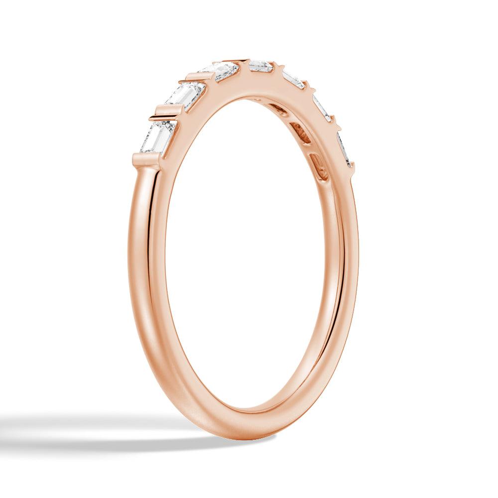 Baguette Cut Moissanite Wedding Band – 1.6 mm