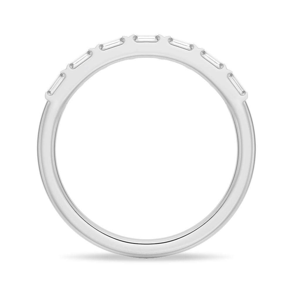 Baguette Cut Moissanite Wedding Band – 1.6 mm