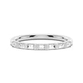 Baguette Cut Moissanite Wedding Band – 1.6 mm