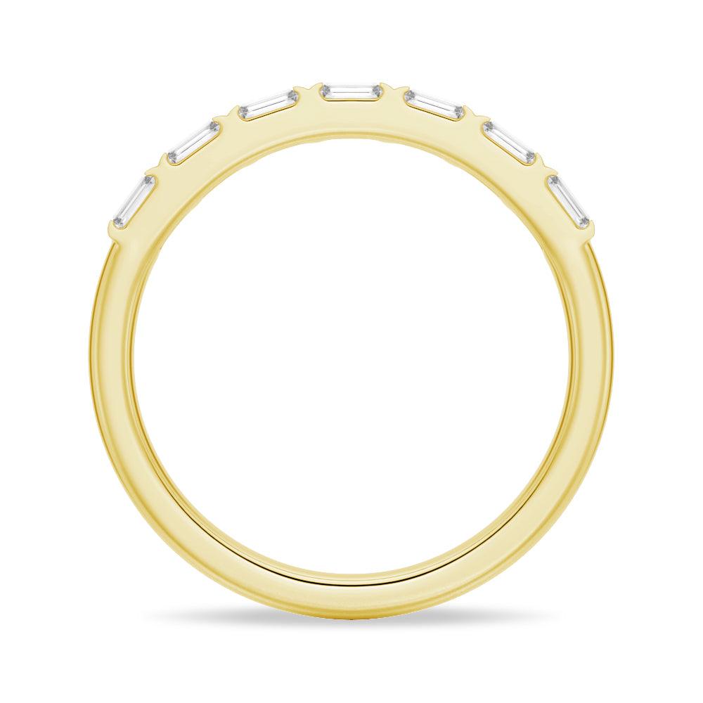 Baguette Cut Moissanite Wedding Band – 1.6 mm