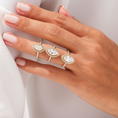 Load image into Gallery viewer, Brilliant_Halo_Marquise_Cut_Moissanite_Engagement_Ring_7
