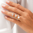 Load image into Gallery viewer, Cathedral Heart Cut Moissanite Engagement Ring
