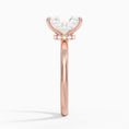 Celeste Rise Radiant Cut Hidden Halo Engagement Ring