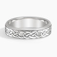 6.0 mm Celtic Knot Men’s Wedding Band
