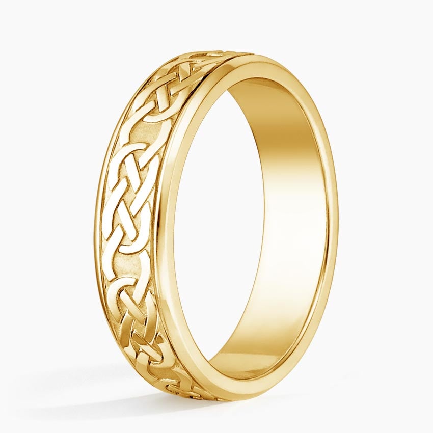 6.0 mm Celtic Knot Men’s Wedding Band