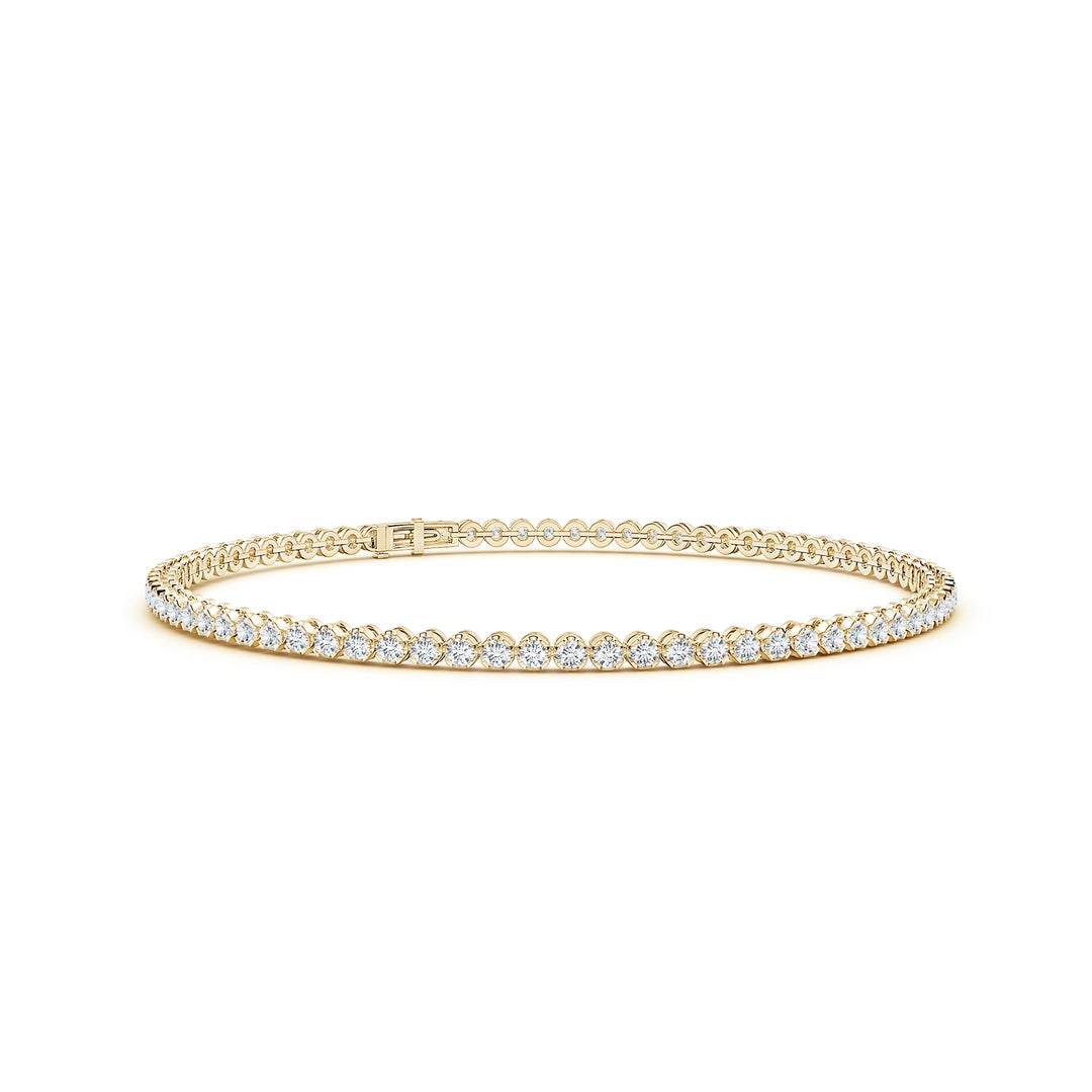 Classic Round Moissanite Tennis Bracelet