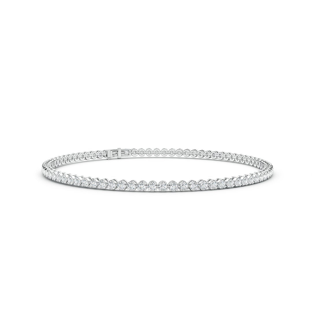 Classic Round Moissanite Tennis Bracelet