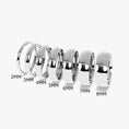 Load image into Gallery viewer, Sterling Silver Classic High Polished Dome Wedding Band
