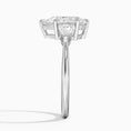 Load image into Gallery viewer, Classic Three Stone Pear Cut Moissanite Engagement Ring
