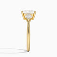 Load image into Gallery viewer, Classic Three Stone Princess Cut Moissanite Engagement Ring
