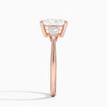 Load image into Gallery viewer, Classic Three Stone Princess Cut Moissanite Engagement Ring

