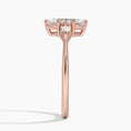 Load image into Gallery viewer, Cometa Marquise Cut Three Stone Moissanite Engagement Ring
