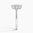 Load image into Gallery viewer, Cometa Marquise Cut Three Stone Moissanite Engagement Ring
