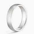 5 mm Comfort Fit Matte Men’s Wedding Band