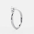 Custom Ring - Curved Marquise Lab-Grown Diamond Ring